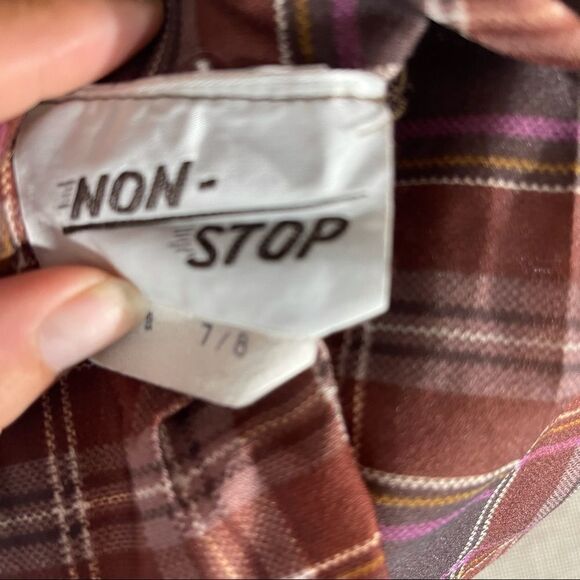 Non-Stop Vintage Plaid Midi Dress - Picture 9 of 11